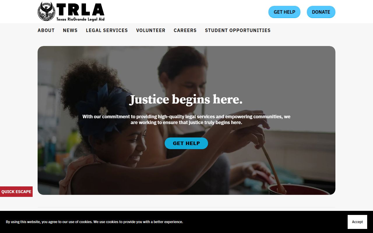Texas RioGrande Legal Aid reentry help for Webb County released inmates